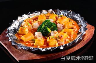 铁板海皇豆腐