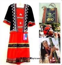 佤族阿曼的服饰