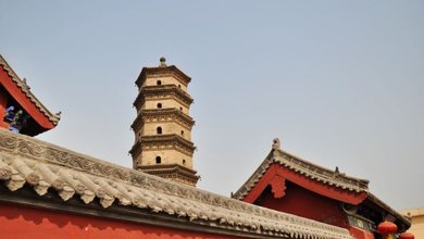 大觉寺万寿塔