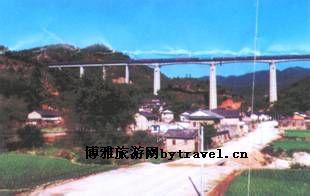 京九铁路第一高桥